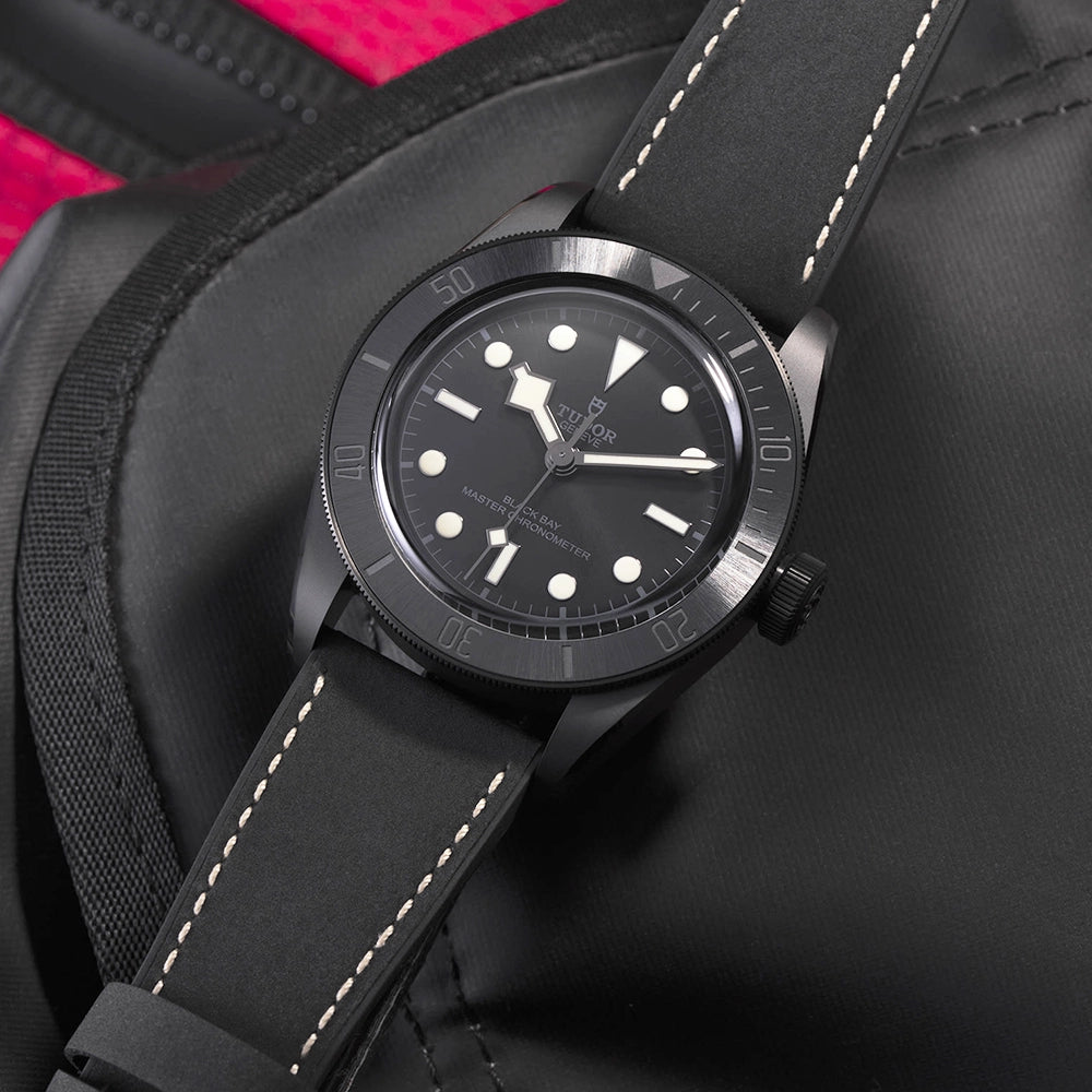TUDOR Black Bay Ceramic 41mm Black Dial Automatic Men's Watch - Berry's Jewellers