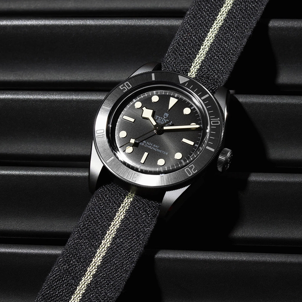TUDOR Black Bay Ceramic 41mm Black Dial Automatic Men's Watch - Berry's Jewellers