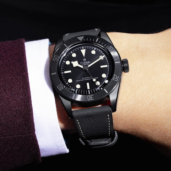 TUDOR Black Bay Ceramic 41mm Black Dial Automatic Men's Watch - Berry's Jewellers