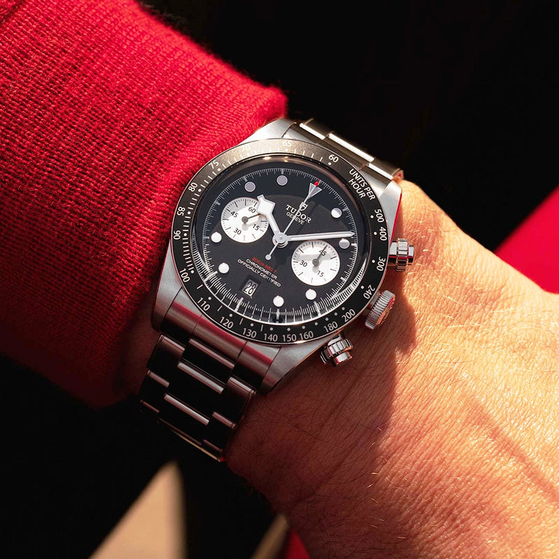 TUDOR Black Bay Chrono Black Dial Watch M79360N-0001