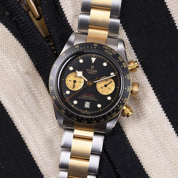 Gold Dial Men's Chronograph Bracelet Watch - Berry's Jewellers