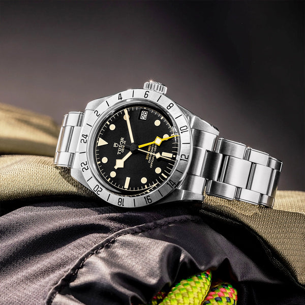 TUDOR Black Bay Pro 39mm Steel Automatic Bracelet Watch - Berry's Jewellers