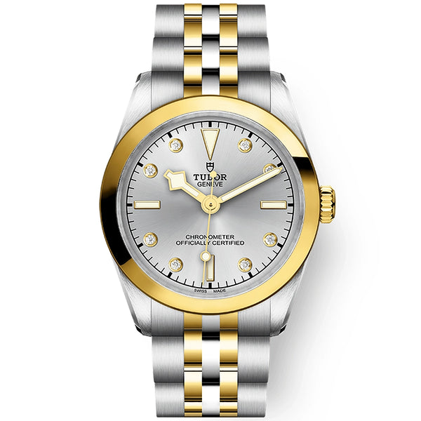 TUDOR Black Bay One 31mm S&G Silver Diamond Set Dial Automatic Bracelet Watch - Berry's Jewellers