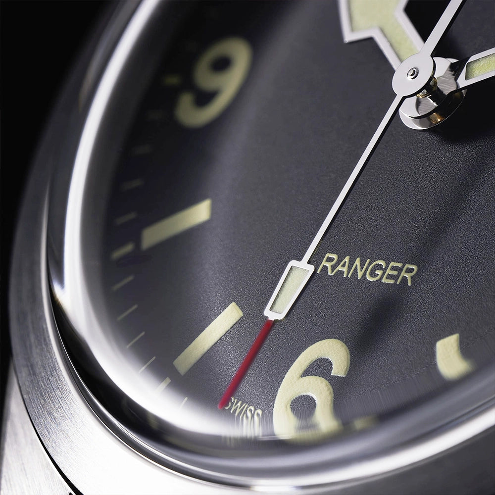 TUDOR Ranger 39mm Steel Automatic Men's Strap Watch - Berry's Jewellers
