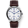 TUDOR 1926 39mm White/Blue Dial Mens Automatic Strap Watch - Berry's Jewellers