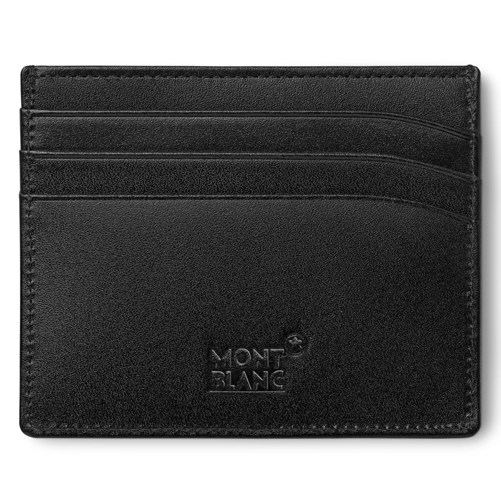 Meisterstuck Pocket Card Holder 6cc in Black Leather