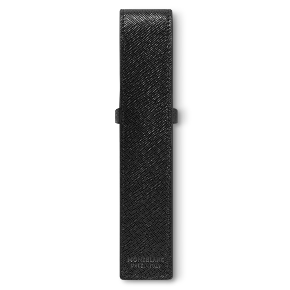 Sartorial Black Leather Pen Pouch