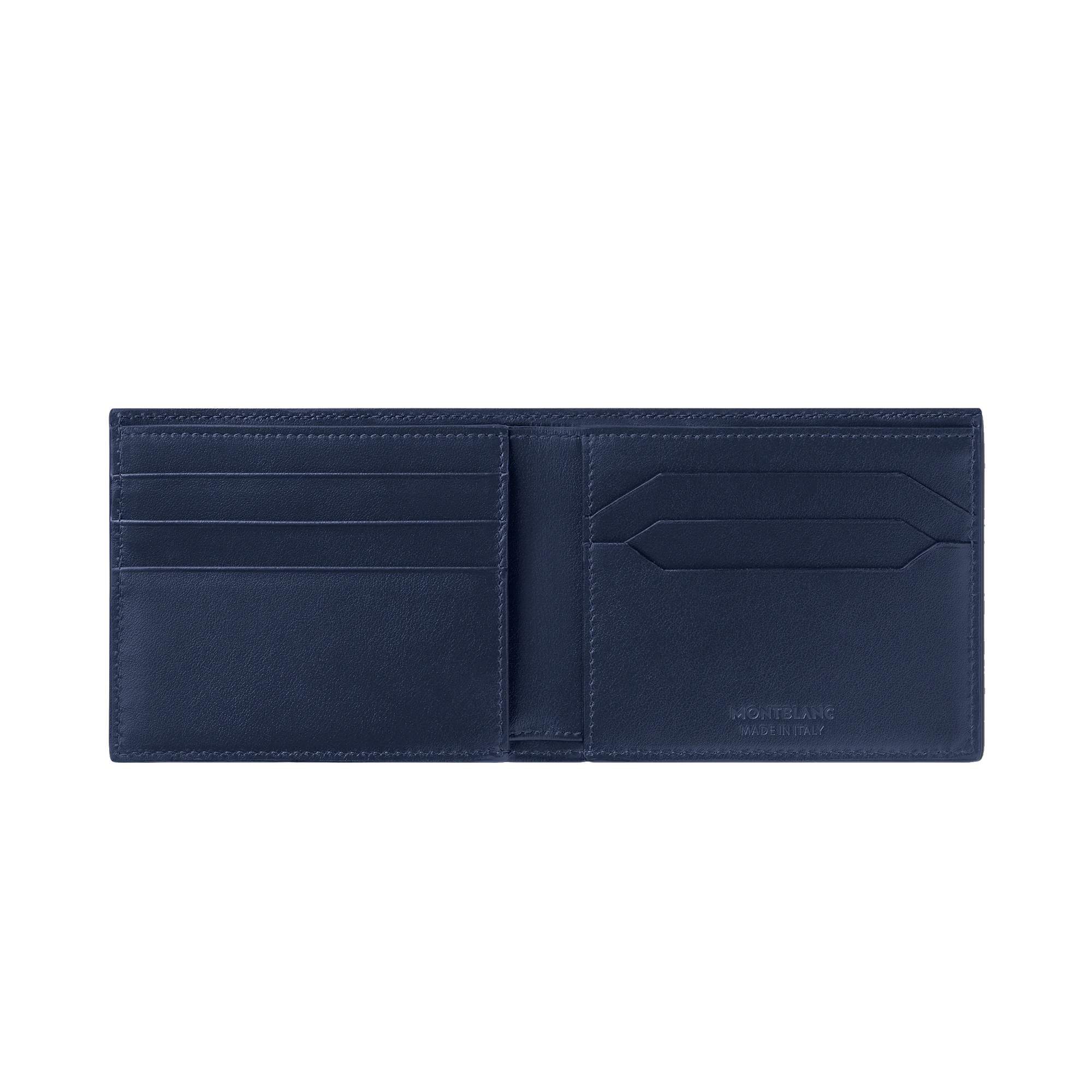 Meisterstuck Wallet 6cc in Ink Blue Leather