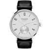 NOMOS Glashütte Tangente Neomatik 39mm Platinum Grey Dial Mens Strap Watch - Berry's Jewellers