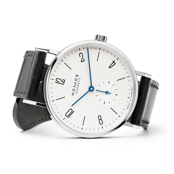 NOMOS Glashütte Tangente 38mm White Dial Manual-Wind Strap Watch - Berry's Jewellers