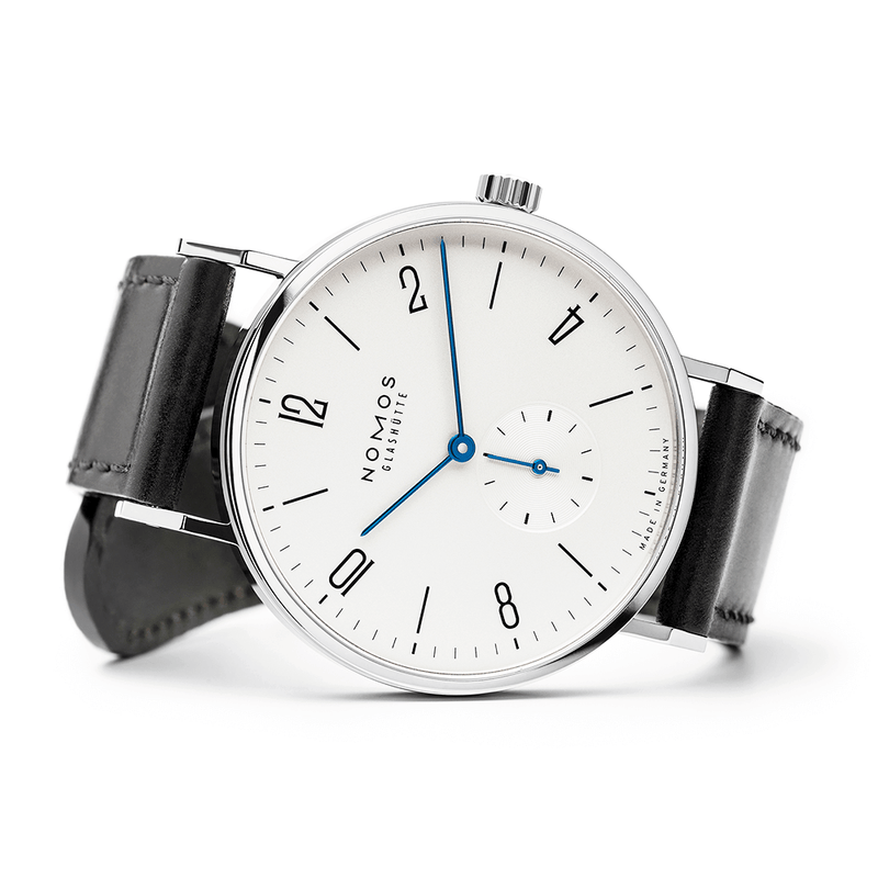 NOMOS Glashütte Tangente 38mm White Dial Manual-Wind Strap Watch - Berry's Jewellers