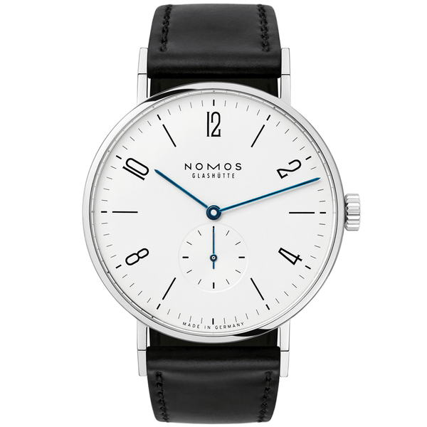 NOMOS Glashütte Tangente 38mm White Dial Manual-Wind Strap Watch - Berry's Jewellers