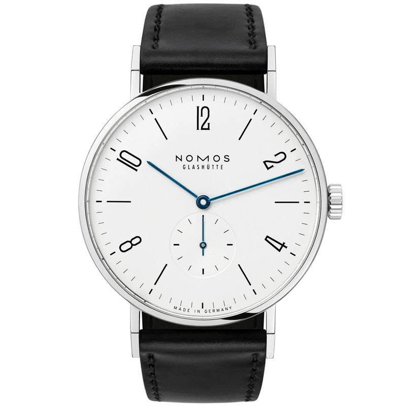 NOMOS Glashütte Tangente 38mm White Dial Manual-Wind Strap Watch - Berry's Jewellers