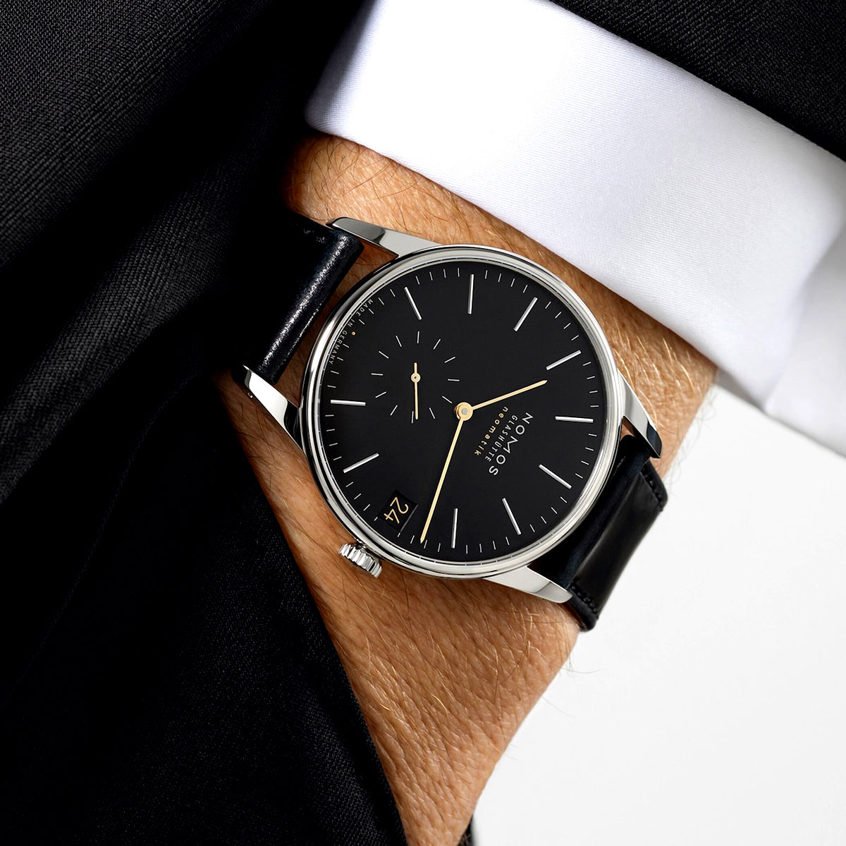 Orion Neomatik Date 41mm Black/Gold Dial Automatic Watch