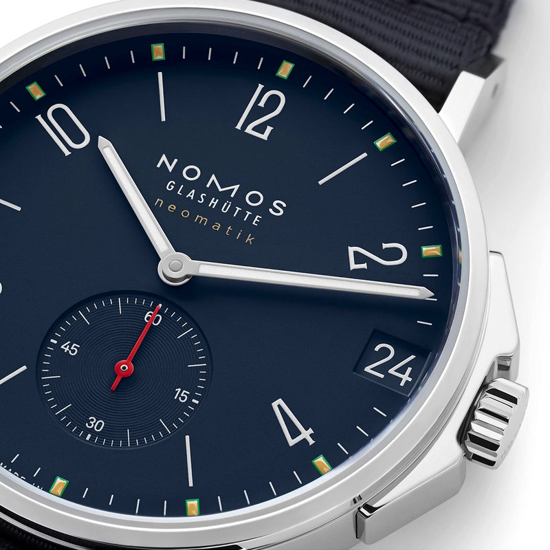 Ahoi Neomatik 38mm Date Atlantic Blue Dial Automatic Watch