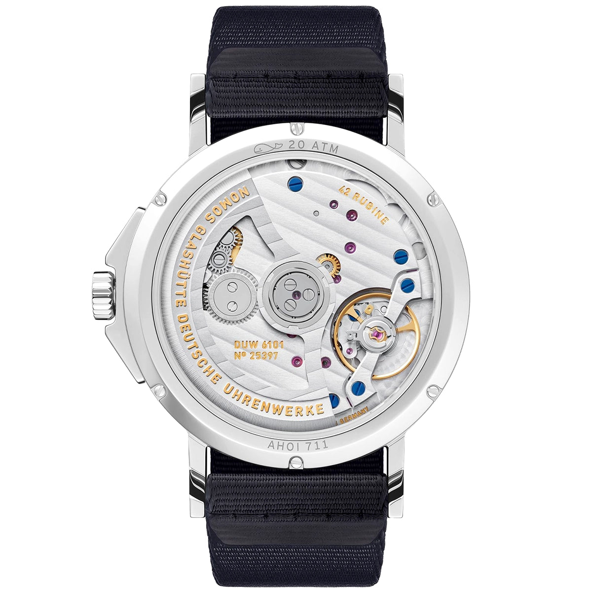 Ahoi Neomatik 38mm Date Atlantic Blue Dial Automatic Watch