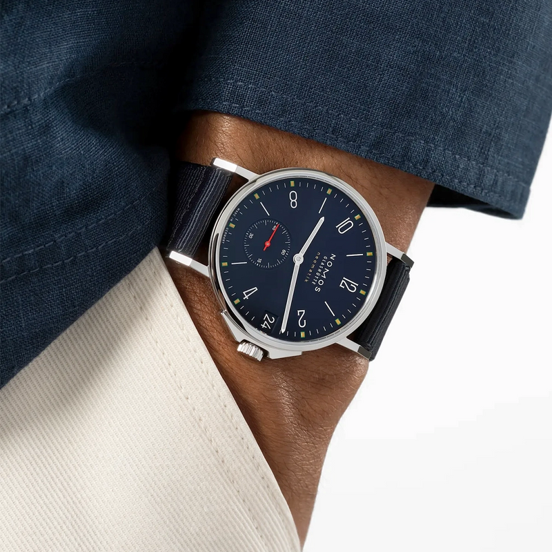 Ahoi Neomatik 38mm Date Atlantic Blue Dial Automatic Watch