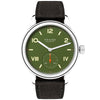 NOMOS Glashütte Club Campus 36mm All Olive Dial Manual-Wind Watch - Berry's Jewellers