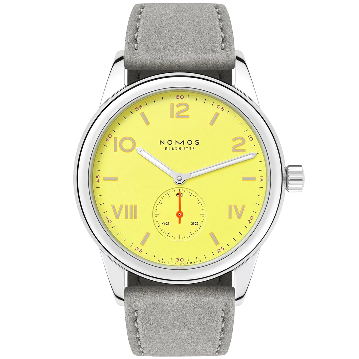 Club Campus 38mm Starlight Yellow Dial Manual-Wind Watch