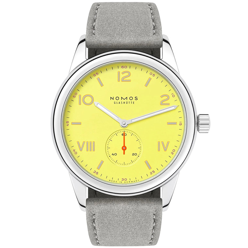 Club Campus 38mm Starlight Yellow Dial Manual-Wind Watch