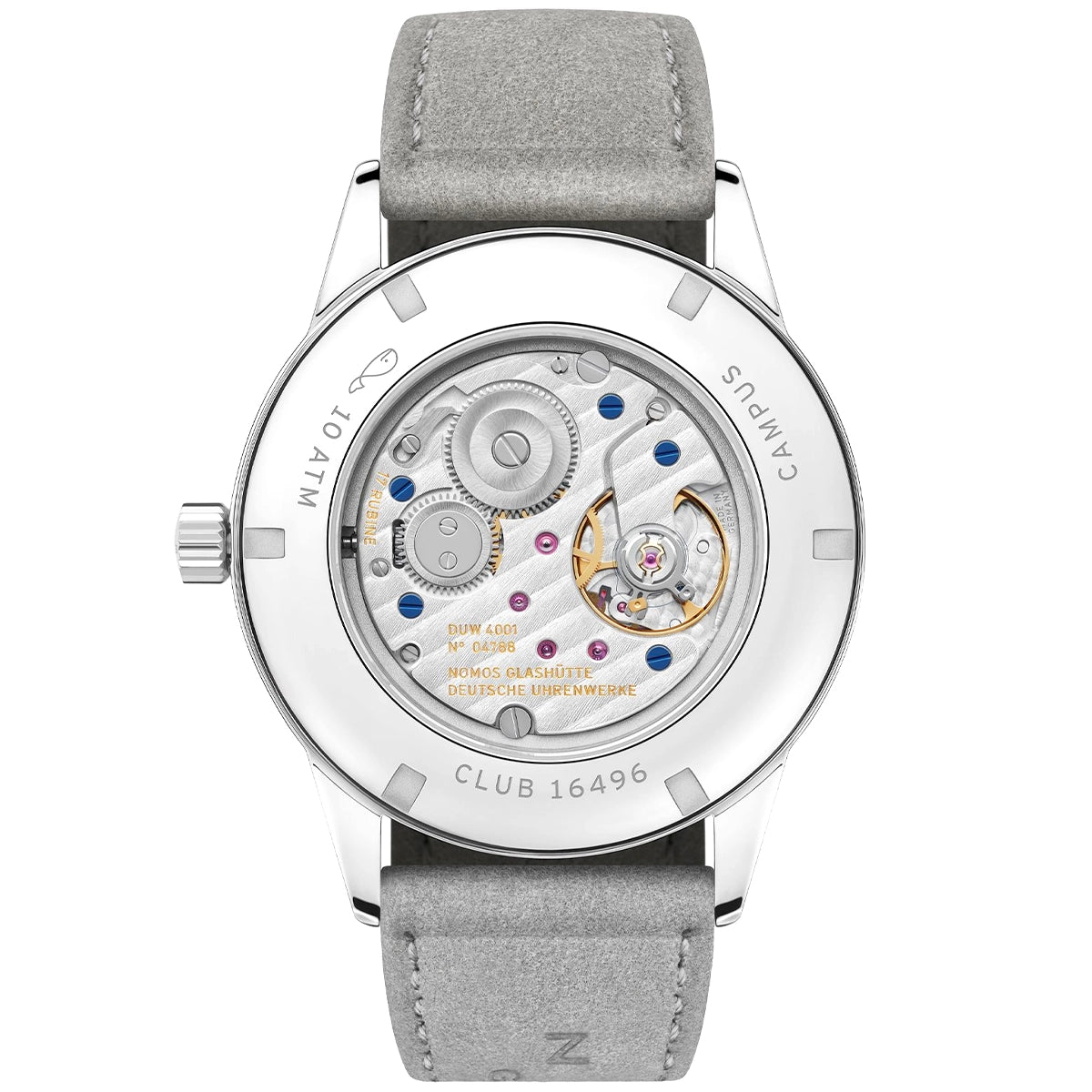 NOMOS Glashütte Club Campus 38mm Starlight Yellow Dial Manual-Wind Watch - Berry's Jewellers