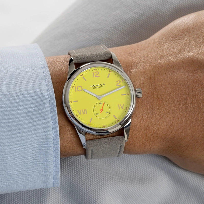 Club Campus 38mm Starlight Yellow Dial Manual-Wind Watch