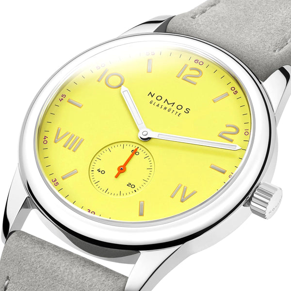 Club Campus 38mm Starlight Yellow Dial Manual-Wind Watch