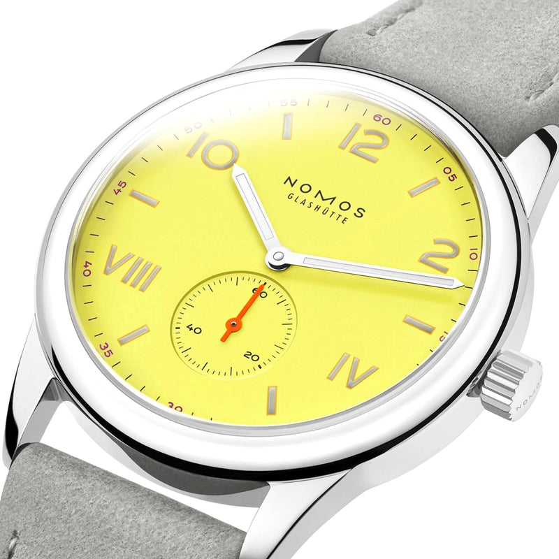 Club Campus 38mm Starlight Yellow Dial Manual-Wind Watch