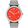 NOMOS Glashütte Club Campus 38.5mm Nonstop Red Dial Manual-Wind Watch - Berry's Jewellers