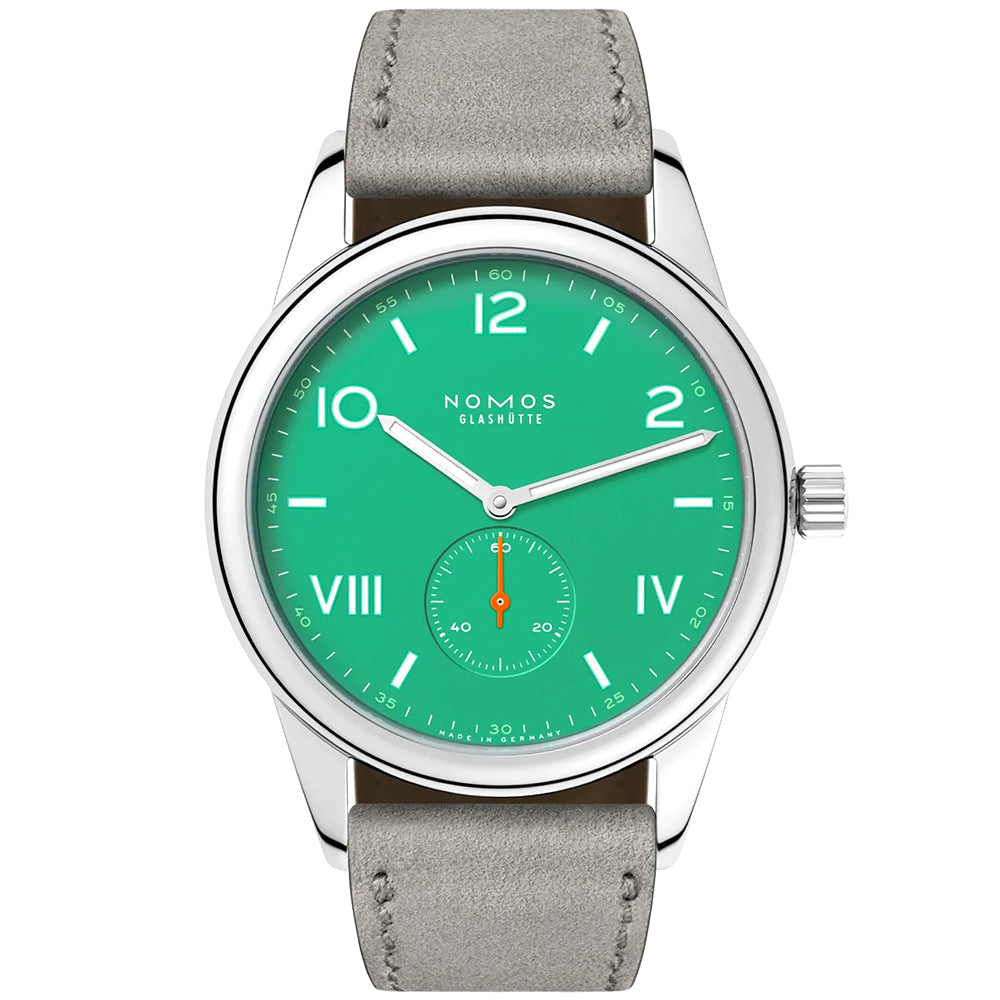 Club Campus 38mm Electric Green Dial Manual-Wind Watch