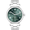 NOMOS Glashütte Club Sport Neomatik Petrol 37mm Green Dial Bracelet Watch - Berry's Jewellers
