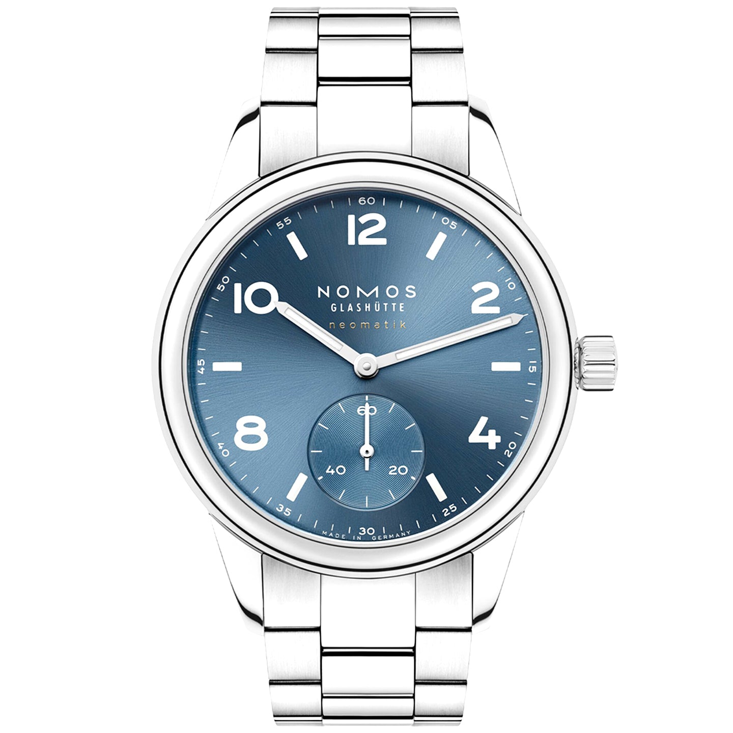 Club Sport Neomatik 37mm Polar Blue Dial Bracelet Watch