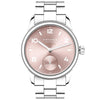 NOMOS Glashütte Club Sport Neomatik 34mm Rose Pink Dial Ladies Bracelet Watch - Berry's Jewellers