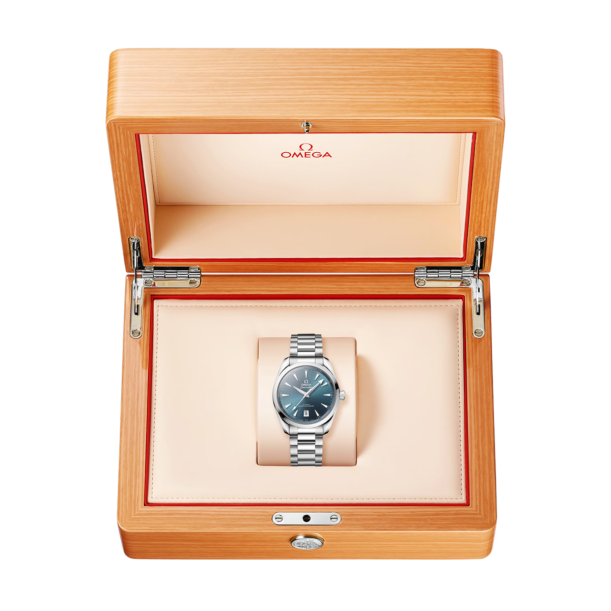 Seamaster Aqua Terra Shades 38mm Atlantic Blue Dial Bracelet Watch
