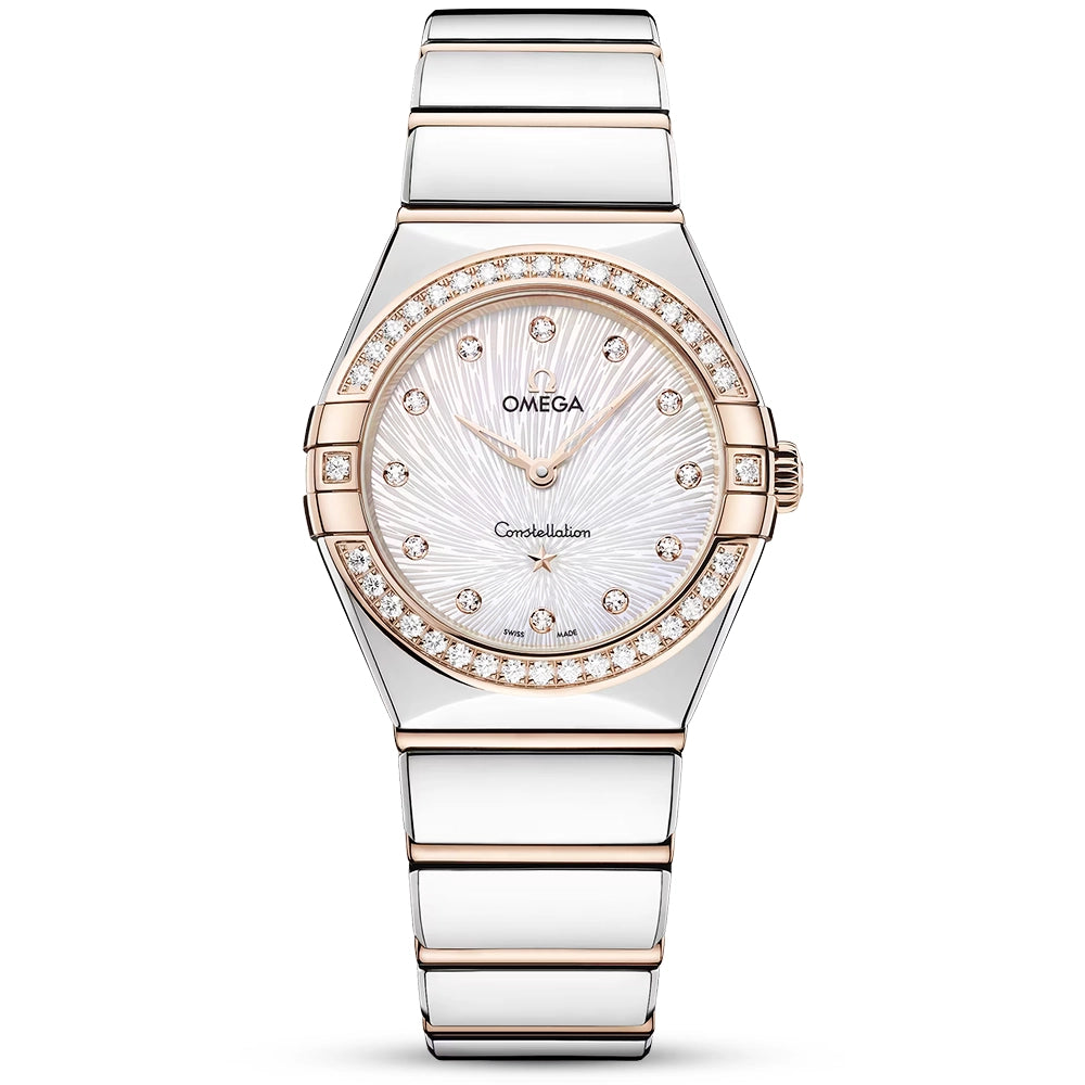 Constellation 28mm Two-Tone Radiant Diamond Set Dial Ladies Watch