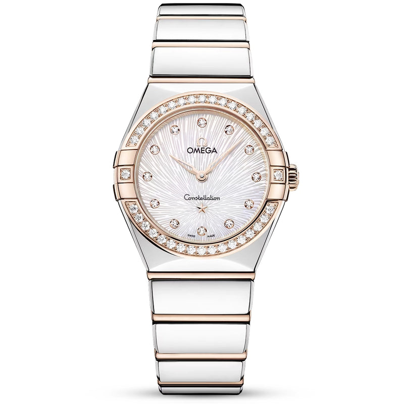 Constellation 28mm Two-Tone Radiant Diamond Set Dial Ladies Watch