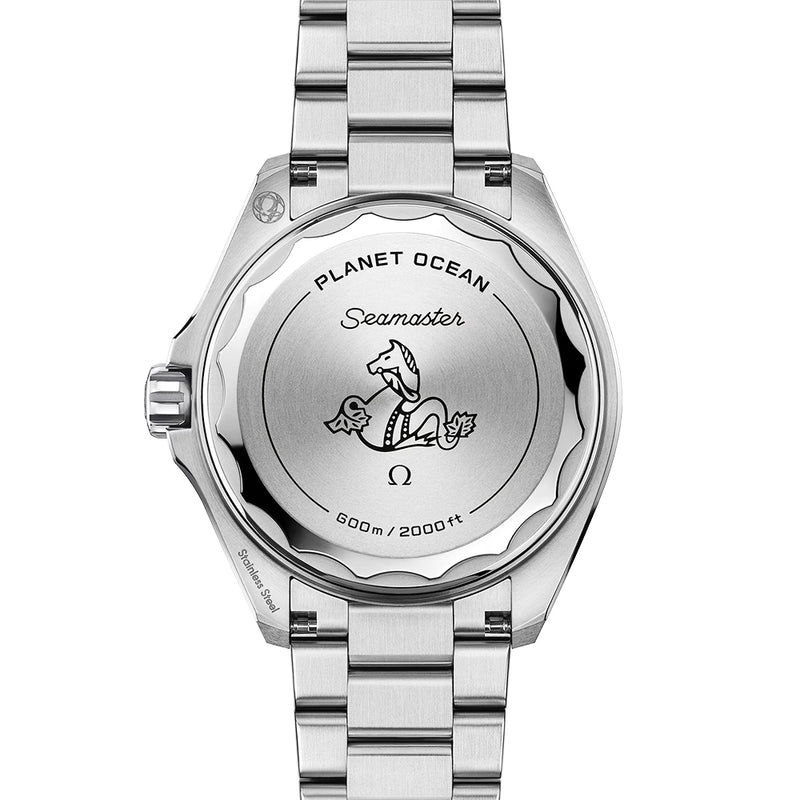 Seamaster Planet Ocean 600m 42mm Black Dial & Bezel Bracelet Watch