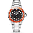OMEGA Seamaster Planet Ocean 600m 42mm Black Dial & Orange Bezel Bracelet Watch - Berry's Jewellers