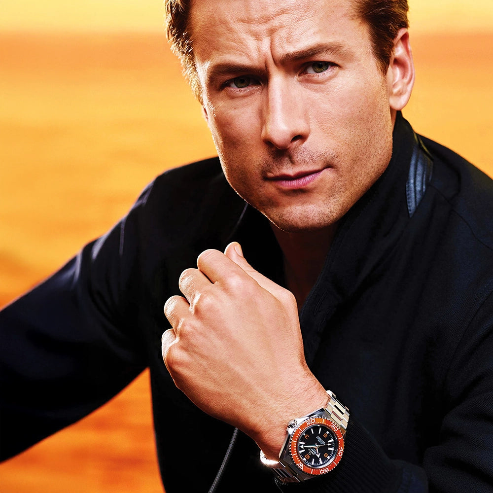 OMEGA Seamaster Planet Ocean 600m 42mm Black Dial & Orange Bezel Bracelet Watch - Berry's Jewellers