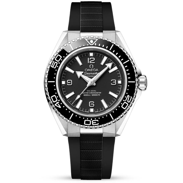 Seamaster Planet Ocean 600m 42mm Black Dial & Bezel Strap Watch