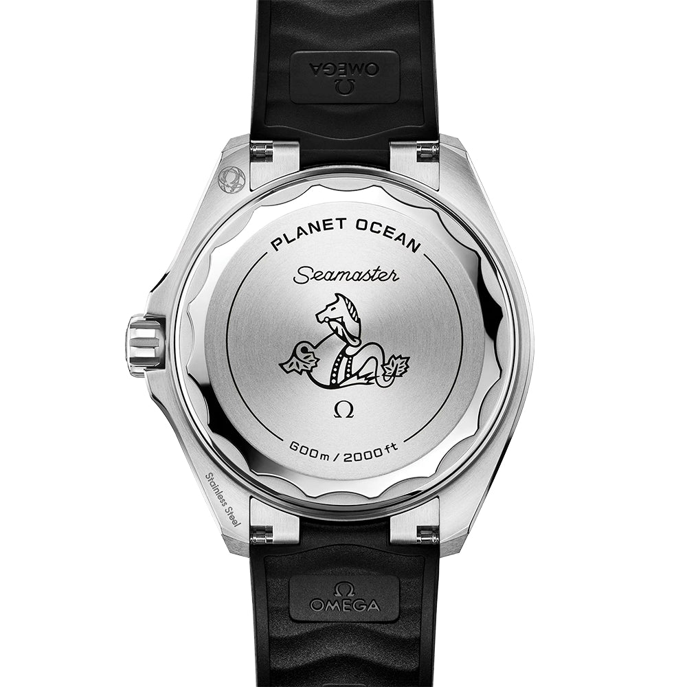 OMEGA Seamaster Planet Ocean 600m 42mm Black Dial & Bezel Strap Watch - Berry's Jewellers