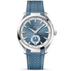 OMEGA Seamaster Aqua Terra Small Seconds 41mm Blue-Grey Dial Watch - Berry's Jewellers