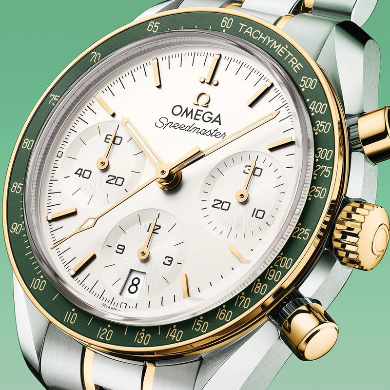 Speedmaster Chronograph 38mm Two-Tone 18ct Moonshine Gold Automatic Watch