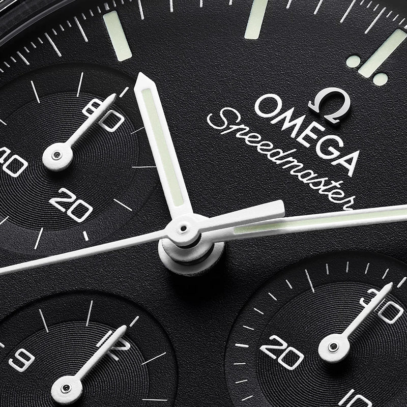 Speedmaster Chronograph 38mm Black Dial Automatic Bracelet Watch