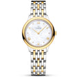 De Ville Prestige 27.5mm Two-Tone White Mother of Pearl Dial Watch