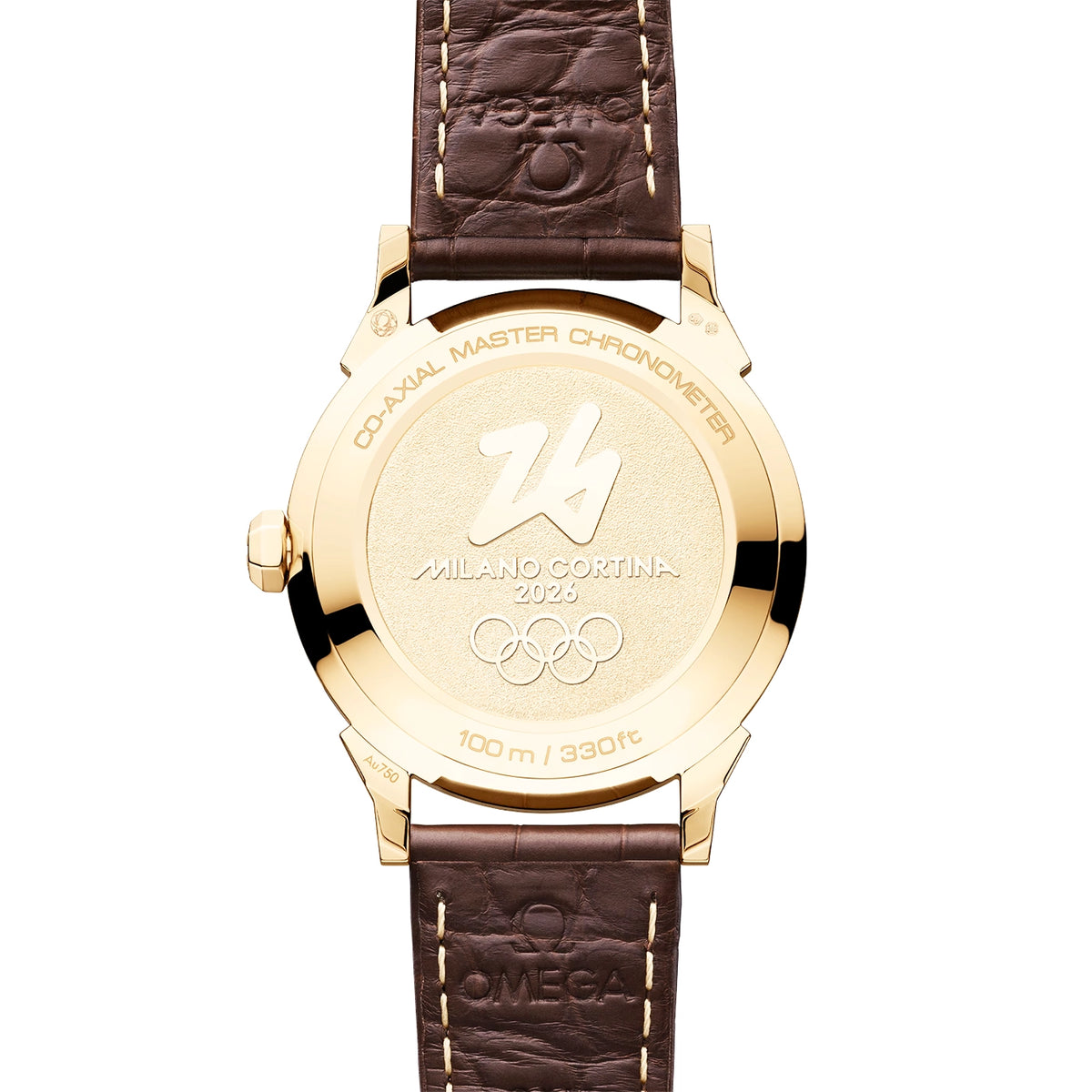 OMEGA Seamaster 37mm 18ct Moonshine Gold Milano Cortina Edition Watch - Berry's Jewellers