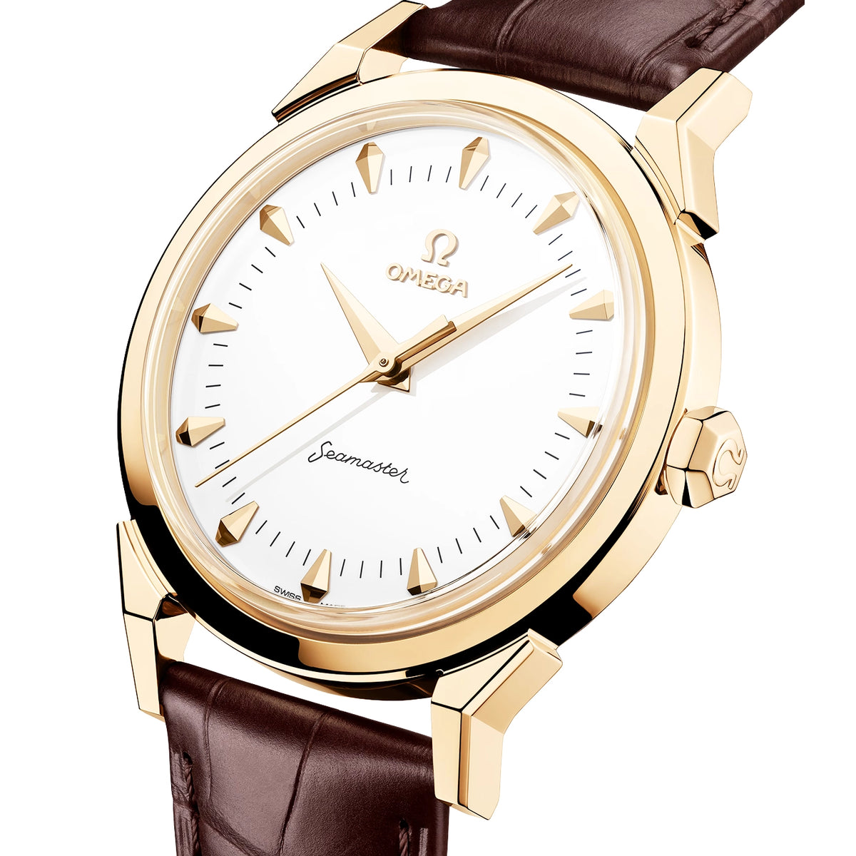 OMEGA Seamaster 37mm 18ct Moonshine Gold Milano Cortina Edition Watch - Berry's Jewellers