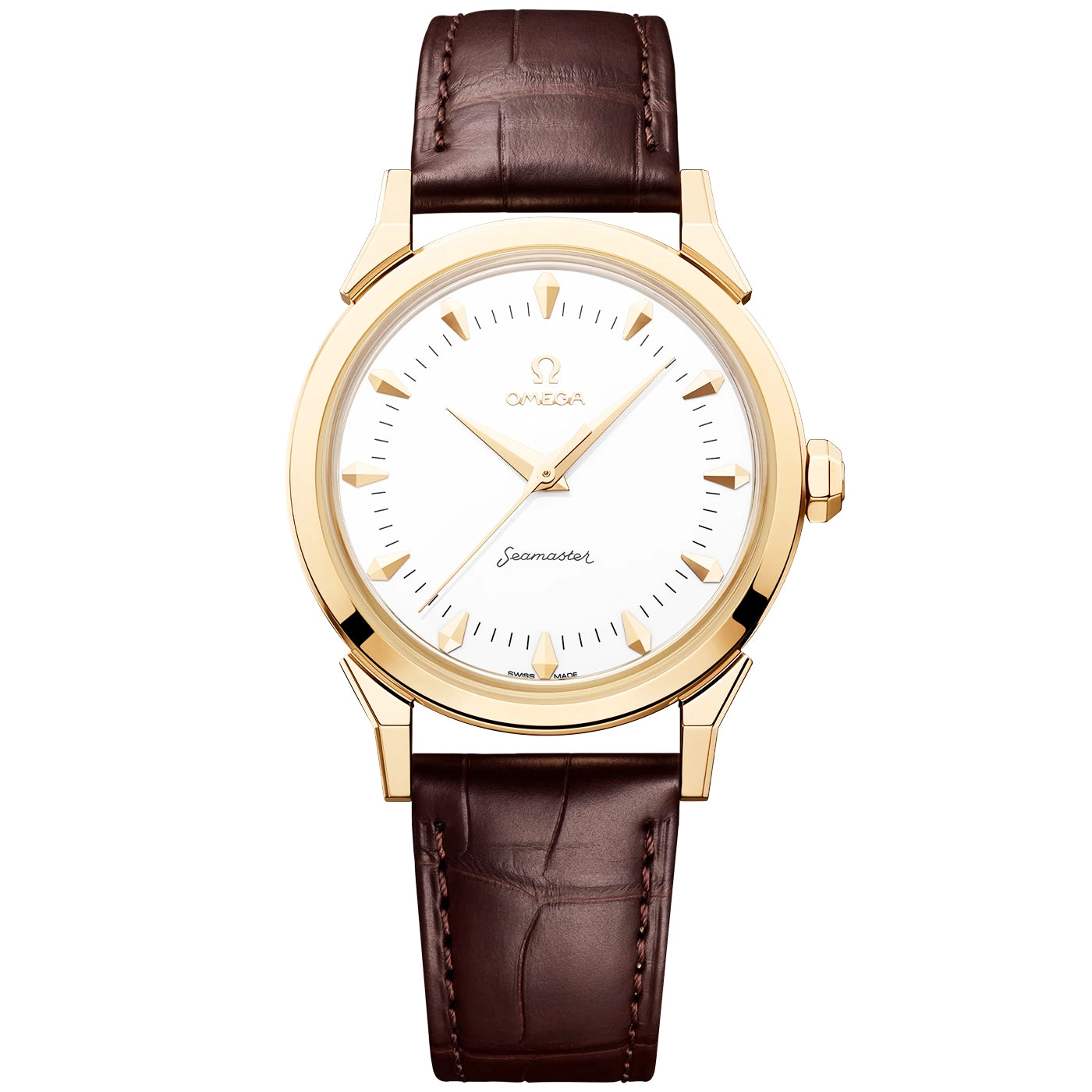 OMEGA Seamaster 37mm 18ct Moonshine Gold Milano Cortina Edition Watch - Berry's Jewellers