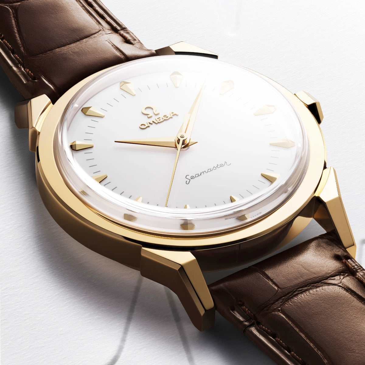 OMEGA Seamaster 37mm 18ct Moonshine Gold Milano Cortina Edition Watch - Berry's Jewellers