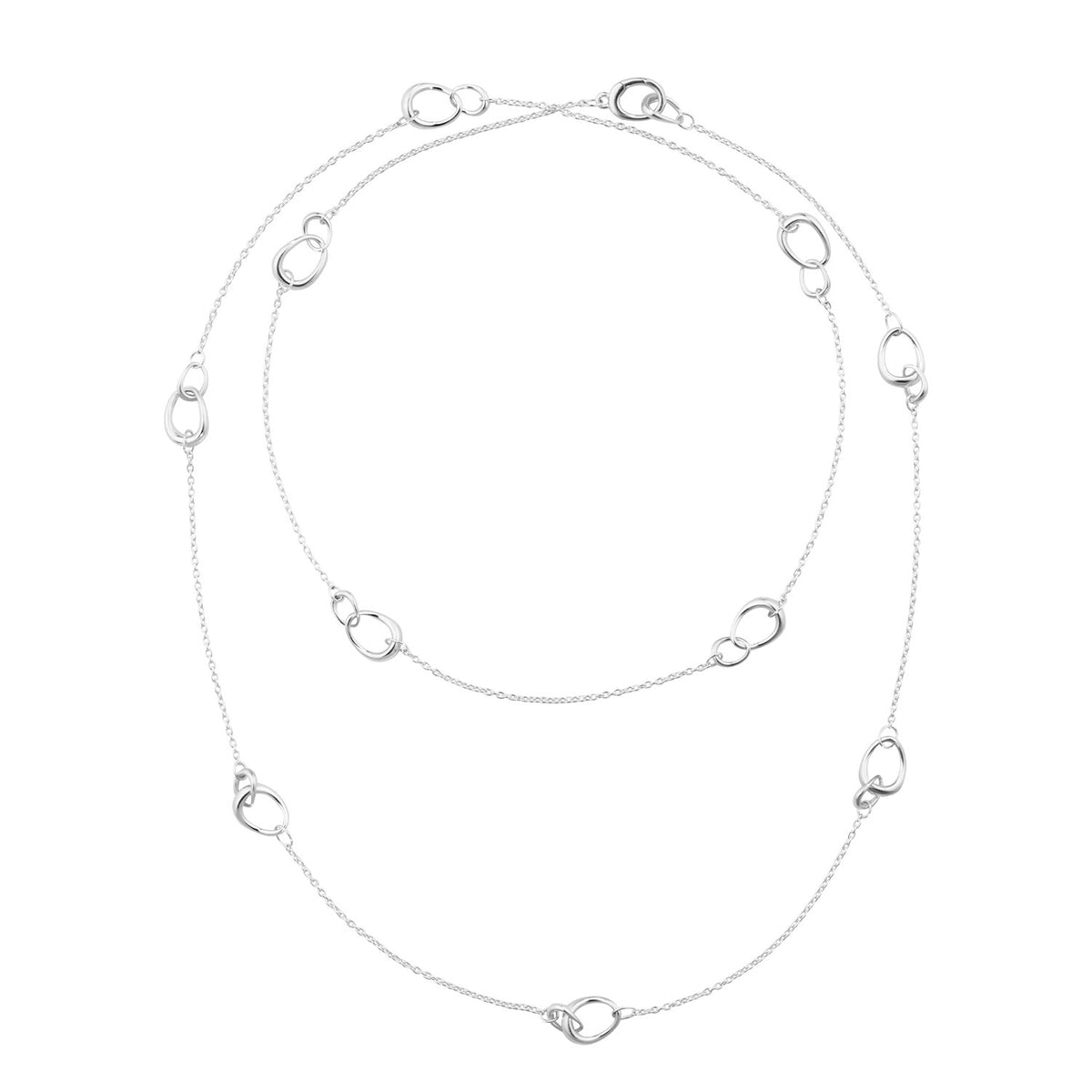 Georg Jensen Offspring Sterling Silver Sautoir - Berry's Jewellers